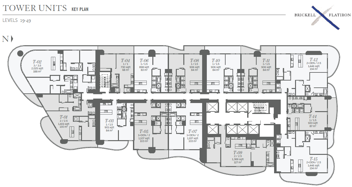 Brickell Flatiron - Site Plan