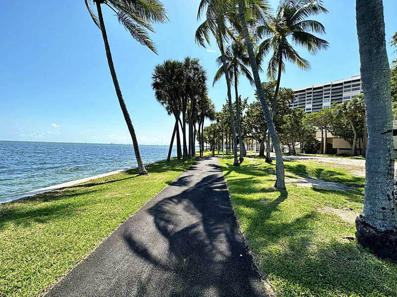 Grove Isle Coconut Grove Walk Path