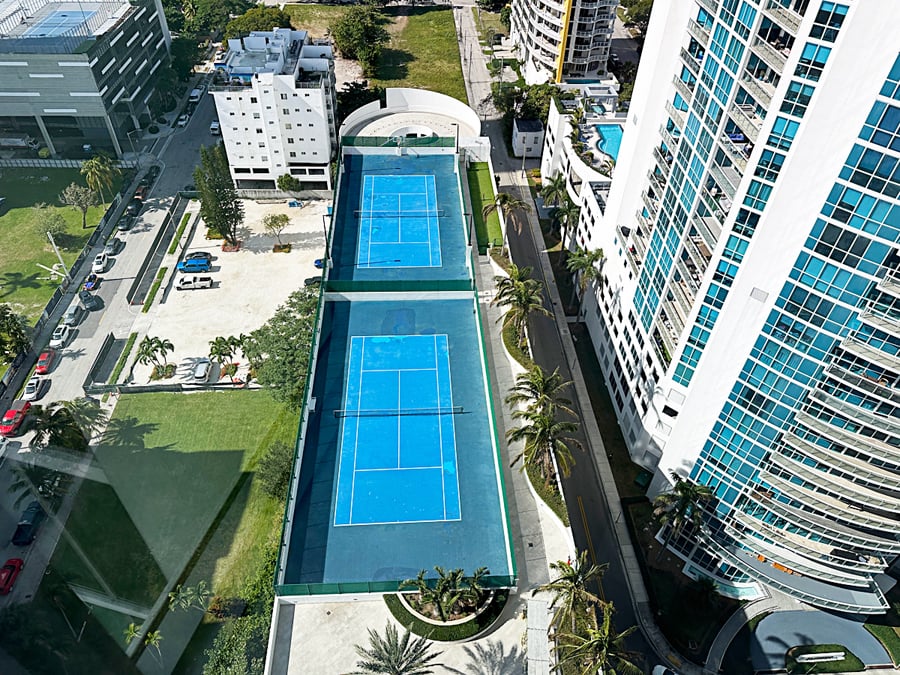 Biscayne Beach Residences - Tennis Courts