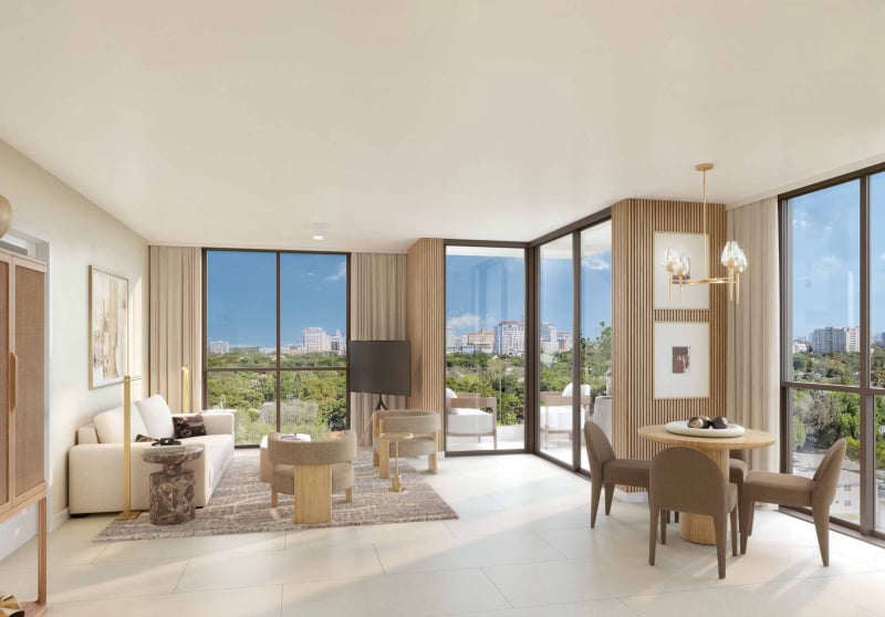 Cassia Residences Coral Gables - Living Areas