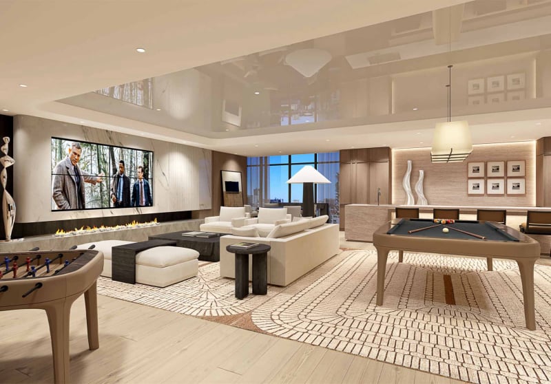 Cassia Residences Coral Gables - Social Room