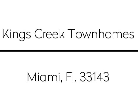 Kings Creek Townhomes