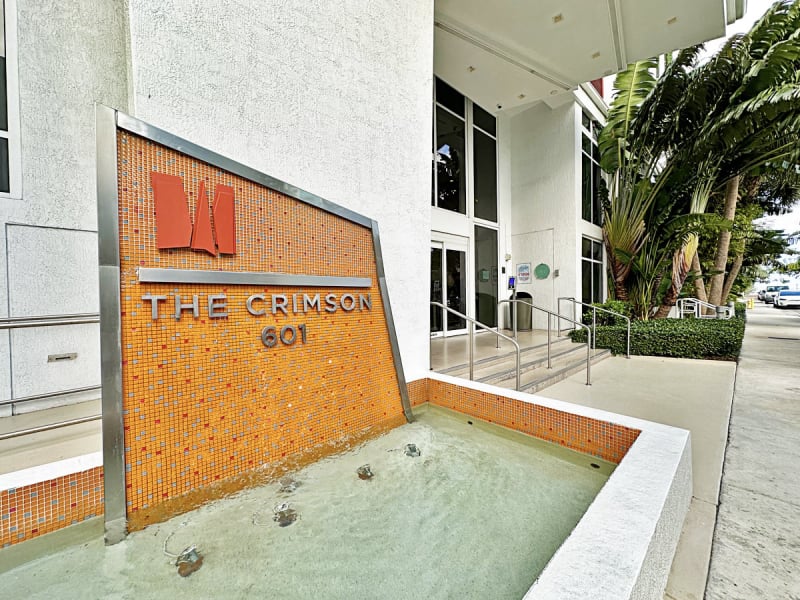 The Crimson Miami Entrance