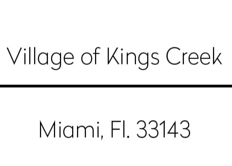 Village of Kings Creek