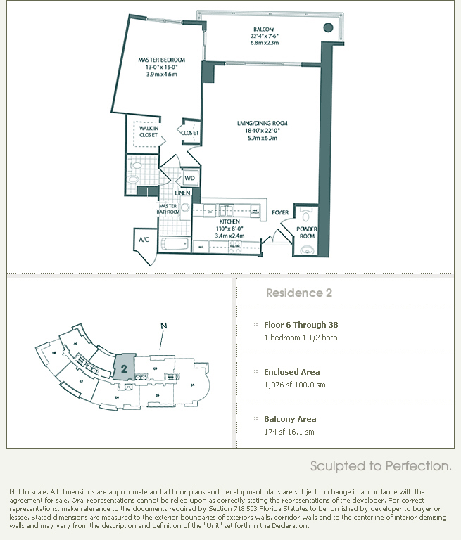 Carbonell Brickell Key Condo Floor Plans